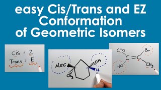 Easy CisTrans amp EZ Conformation [upl. by Hara]