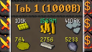 My Runescape Bank Value is Now 1 Trillion Leagues 4 [upl. by Esoranna328]