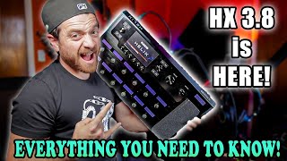 Line 6 Helix HX 38 UPDATE IS HERE [upl. by Minny]