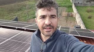 16  Installazione altri pannelli fotovoltaici Fotovoltaico isola offgrid fai da te [upl. by Etep]