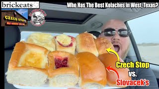 The Best Kolaches Czech Stop vs Slovaceks COMPARISON brickeats [upl. by Sidran944]