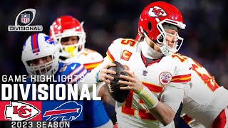 Kansas City Chiefs vs Buffalo Bills Game Highlights  NFL 2023 Divisional Round [upl. by Oiceladni438]