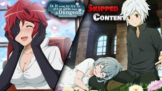 What You Need To Know For DanMachi SEASON 3  The UNTOLD STORIES From Season 2  Cut Content Wrap Up [upl. by Ahsyekal]