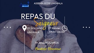 Vendredi 27 Décembre 2023 quot Faites ceci en mémoire de moi quot Fr Joseph LILANGA [upl. by Uolymme]