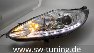 SWLight Scheinwerfer Fiesta Ja8 Mk7 chr SWTuning [upl. by Leryt]