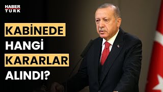 CANLI  Cumhurbaşkanı Erdoğan kabine toplantısı sonrası konuşuyor [upl. by Dahc]