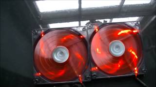 AeroCool Shark 14cm Fan Devil Red LED Edition Review by JoyboyP [upl. by Basham]