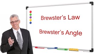 Brewster’s Law  Brewster’s Angle  Detailed Lesson  Optical Physics [upl. by Eseyt]