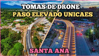 ¡¡Las MEJORES TOMAS de DRONE del PASO ELEVADO UNICAES 👌SANTA ANA 🤩 EL SALVADOR 🇸🇻 [upl. by Claudette887]