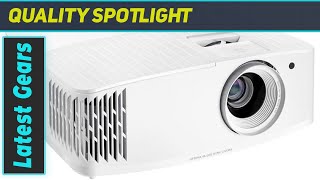 Optoma UHD38x The Best 4K Gaming Projector Experience [upl. by Ovid]