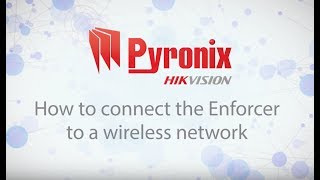 How to connect the Enforcer to a wireless network [upl. by Nylidnam]