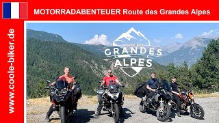 🇫🇷 Motorradabenteuer Route des Grandes Alpes  Reisedokumentation  4K  CooleBiker [upl. by Anipsed]