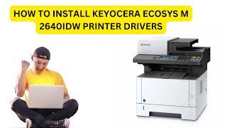 How to Install Keyocera Ecosys M2640idw Printer Drivers  Keyocera M2640idw Printer Install Kare [upl. by Enniotna]