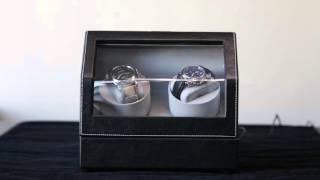 Heiden Battery Powered Dual Watch Winder [upl. by Aelaza834]