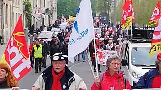 Bordeaux  900 retraités manifestent [upl. by Brunn136]