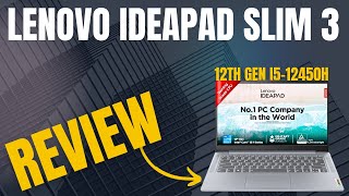 lenovo ideapad slim 3 i5 12th gen 12450h review 🔥 [upl. by Oria545]