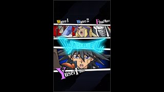 Yugioh Duel Links  Yusei Fudo Vs 3 Boss x Paradox Aporia and ZONE [upl. by Cleodal]