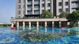 Berenang di hotel Tentrem Semarang [upl. by Trinidad441]