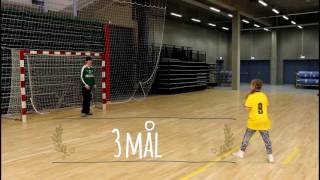 HerreU20 landsholdet  Straffekastkonkurrence  Landsholdsmålmand vs 23 U10piger [upl. by Nnav]