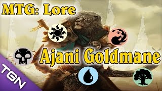 MTG Lore Ajani Goldmane [upl. by Gurolinick]