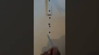 How to remove screw plugs from a wall [upl. by Ettenej713]