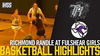 Richmond Randle at Fulshear girls  2023 Week 20 Girls Basketball Highlights [upl. by Dever807]