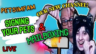 🔥Signing Pets MAILBOXING 💎Exclusive GIVEAWAY Pet Simulator X Live [upl. by Farrow]