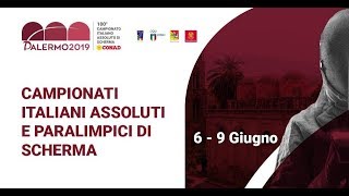 Campionati Italiani CONAD Palermo2019  IV giornata  Finali [upl. by Eittik]