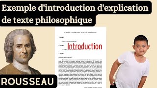 Exemple dintroduction dexplication de texte en philosophie [upl. by Maddalena]