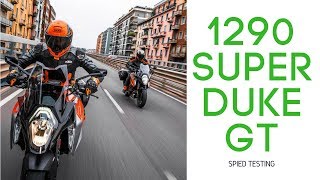 2019 KTM 1290 Super Duke GT First Look  Spotted Testing [upl. by Holsworth]