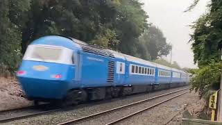 Trains at SWingfield 21924 LS HST PULLMAN etc plus something new [upl. by Nylrem666]