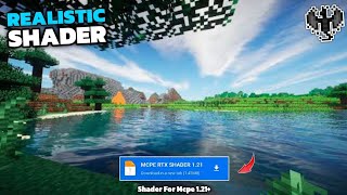 Realistic Shader For Minecraft PE 12144  Shader For Bedrock Edition Android iOS Win 10 121 [upl. by O'Callaghan385]