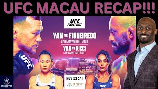 UFC MACAU PETR YAN VS DEIVESON FIGUEIREDO RECAP [upl. by Marybella]