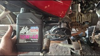 LIQUI MOLY 10w40 wave110i အဂၤ်င္ဝယ္လဲမယ္ [upl. by Couq97]