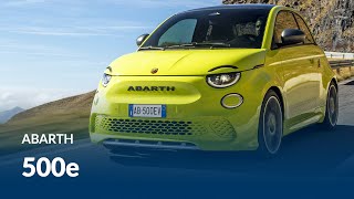 Abarth 500e elettrica ha 155 CV e va più forte della quottermicaquot [upl. by Lean]