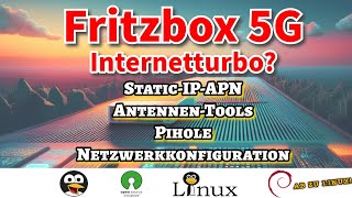 Fritzbox 5G Einrichtung Static IP APN NetzwerkDHCP DNSPihole Speedtest vs ZTE 5G CPE MC801A [upl. by Moreville]