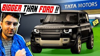 Land Rover made Tata Motors Indias Biggest Company  Bigger than Ford [upl. by Charmion]