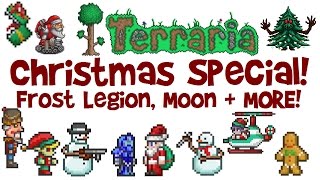 My Christmas Special in Terraria Frost Moon amp Legion Event  MORE Solo [upl. by Kowal]