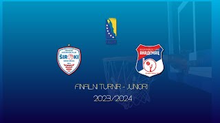 HKK Široki  KK Akademac  FINALNI TURNIR JUNIORI  20232024 [upl. by Calvo]