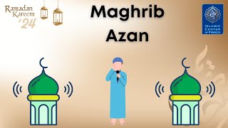 Maghrib Athan at ICF  Ramadan Day 28  April 6 2024 [upl. by Gnoud]