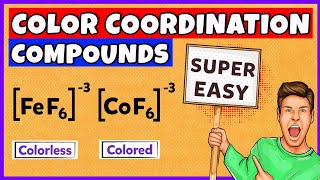 Colour in Coordination Compounds [upl. by Licna]