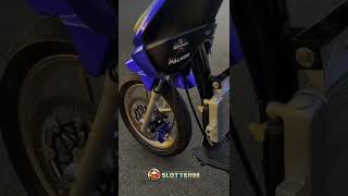 Si Blue punya Mahyu Motovlog keren sih motornya😎 [upl. by Ahsotan199]