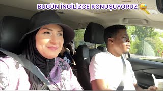 FATMA BÄ°RGÃœN BOYUNCA Ä°NGÄ°LÄ°ZCE KONUÅUYOR ğŸ§•ğŸ» Ä°NGÄ°LÄ°ZCE SEVÄ°YEM SÄ°ZCE NE KADAR  ğŸ«£ğŸ˜… [upl. by Eenahs]