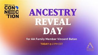 African Ancestry Reveal Day for Vincent Baten [upl. by Ikcin]