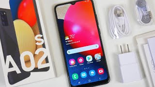 Samsung Galaxy A02s Unboxing Hands On amp First Impressions [upl. by Hinkle]