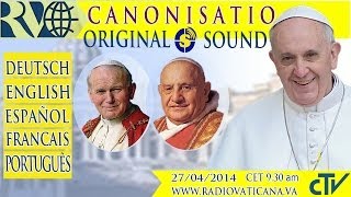 Canonization of John XXIII and John Paul II [upl. by Taggart363]