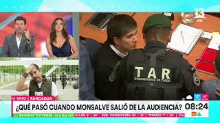 ¿Qué pasó cuando terminó la audiencia de Monsalve  Tu Día  Canal 13 [upl. by Elle547]