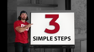 3 Simple Steps To Close Any Sale [upl. by Etteve406]