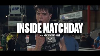 MK Dons H  Inside Matchday [upl. by Ahsienar666]