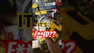 Would you buy deWalt if it did this shorts fyp dewalt mistakestoavoid tools [upl. by Noirda561]